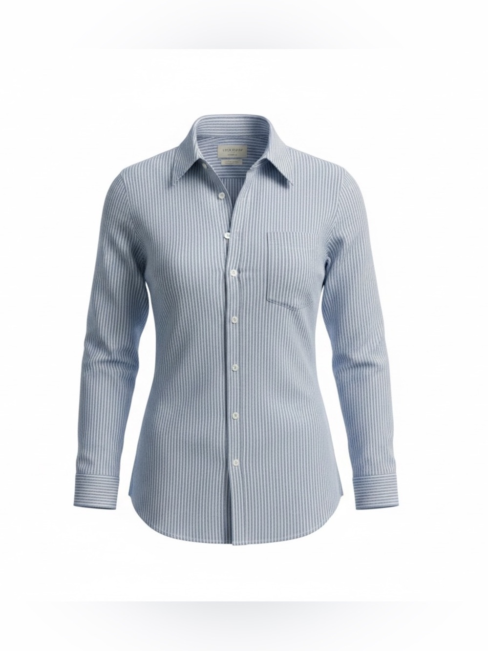 Club Monaco Light Blue Casual Button-Down Shirt